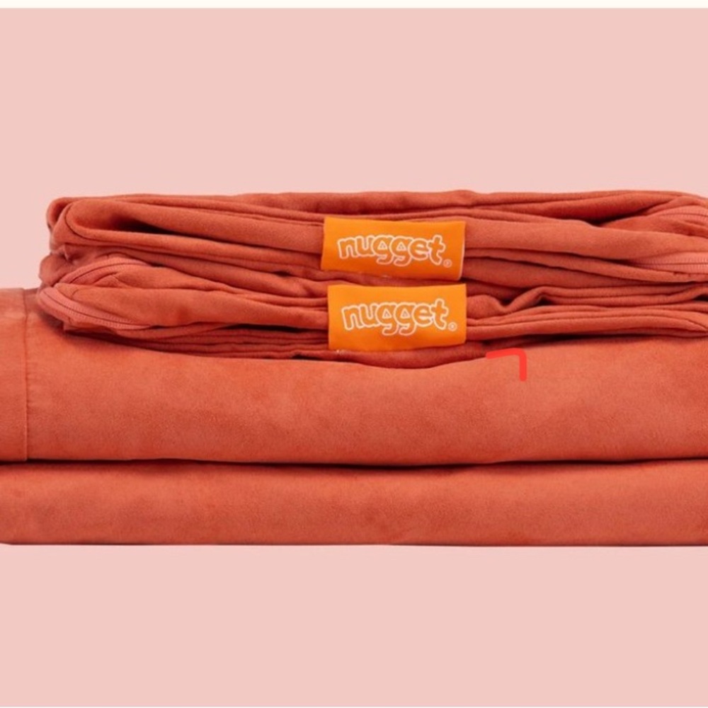 Nugget Cover 4 piece set - Burnt Orange